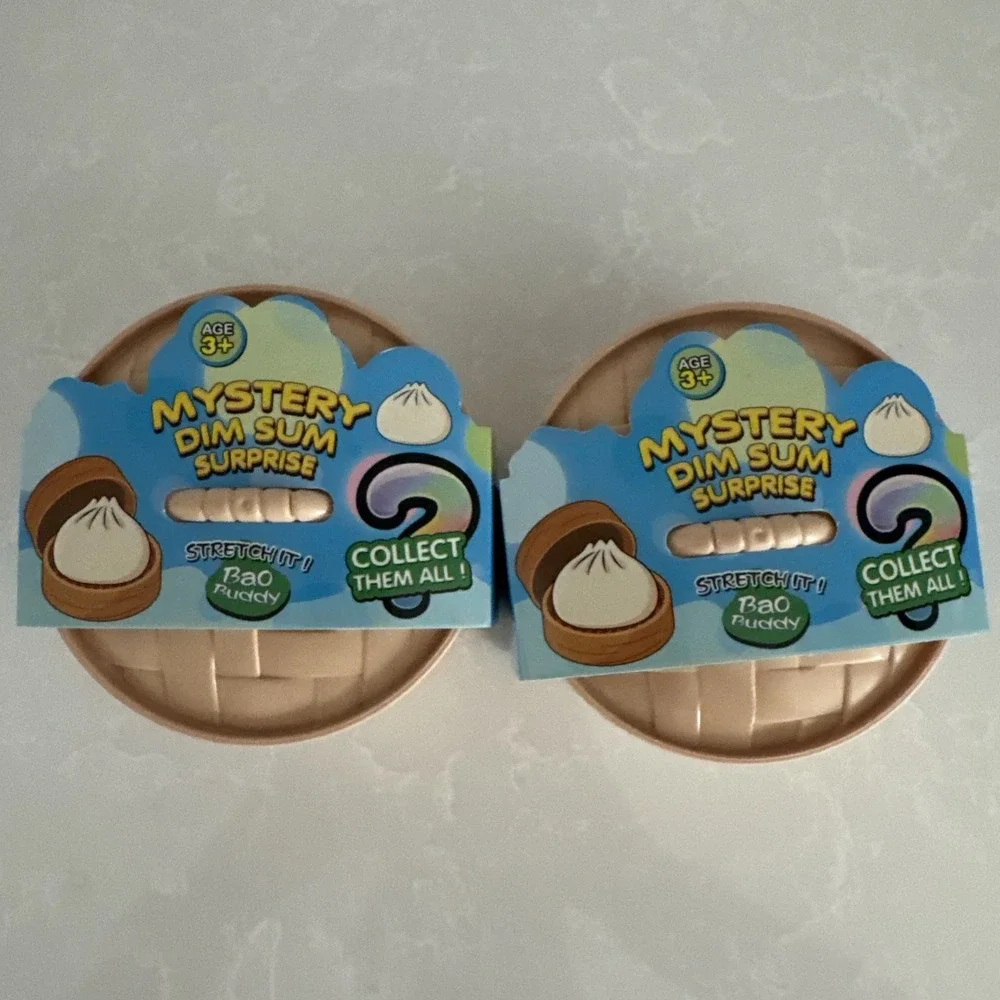 VIRAL  Mystery Dumpling Dim Sum Squishy Bao BuddyNEW SEALED* Set Of Two
